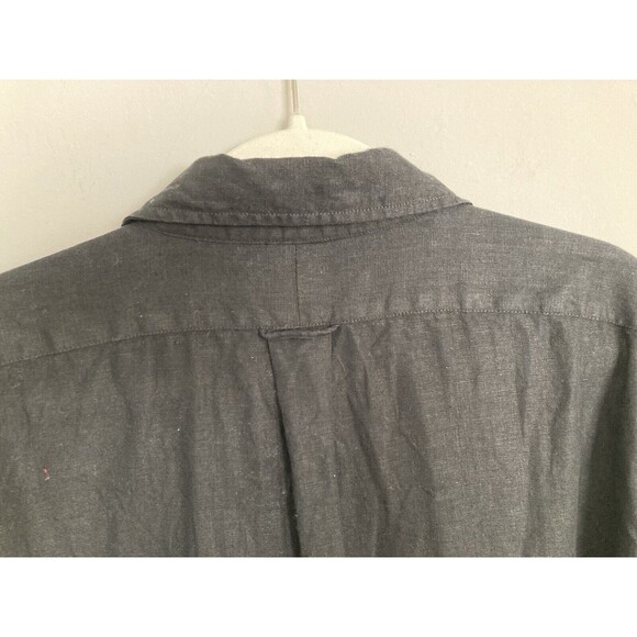 Todd Snyder Charcoal Casual Button Down Shirt - Picture 10 of 11